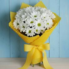 Букет цветов из:  Хризантемы #REPLACE_PRED# Рождественской Хаве