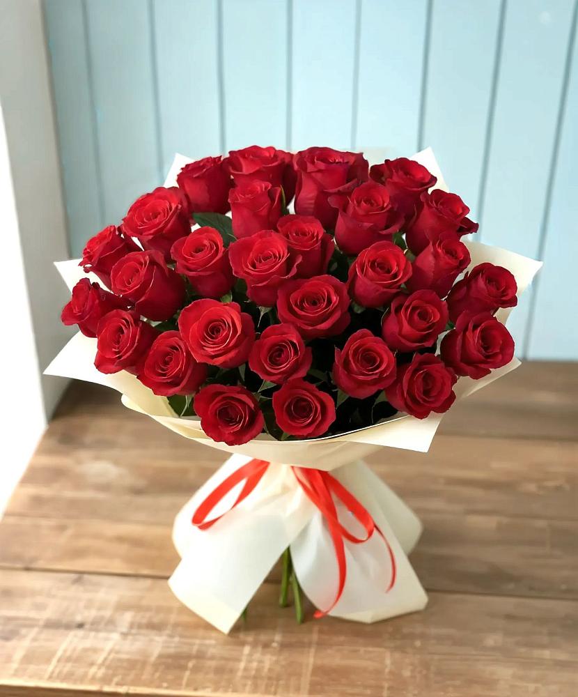 Букет 29 Красных роз в Рождественской Хаве