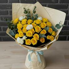 Букет цветов из:  Розы в Рождественской Хаве