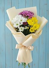 Букет цветов из:  Хризантемы в Рождественской Хаве