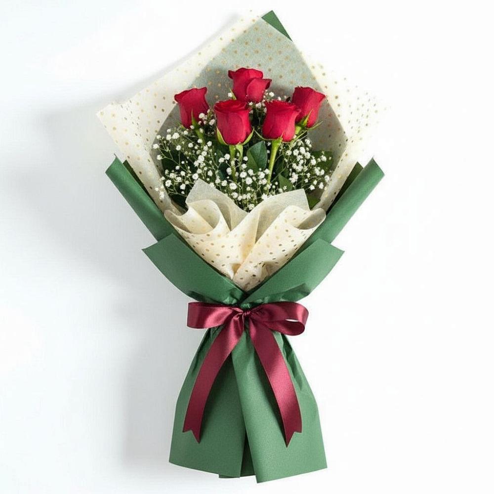 Букет цветов из: Розы в Рождественской Хаве