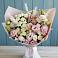 Букет цветов из: Альстромерии и Розы в Рождественской Хаве
