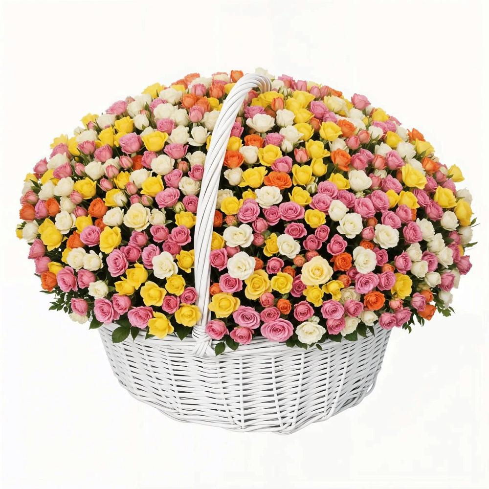 Премиум букет из: Розы в Рождественской Хаве