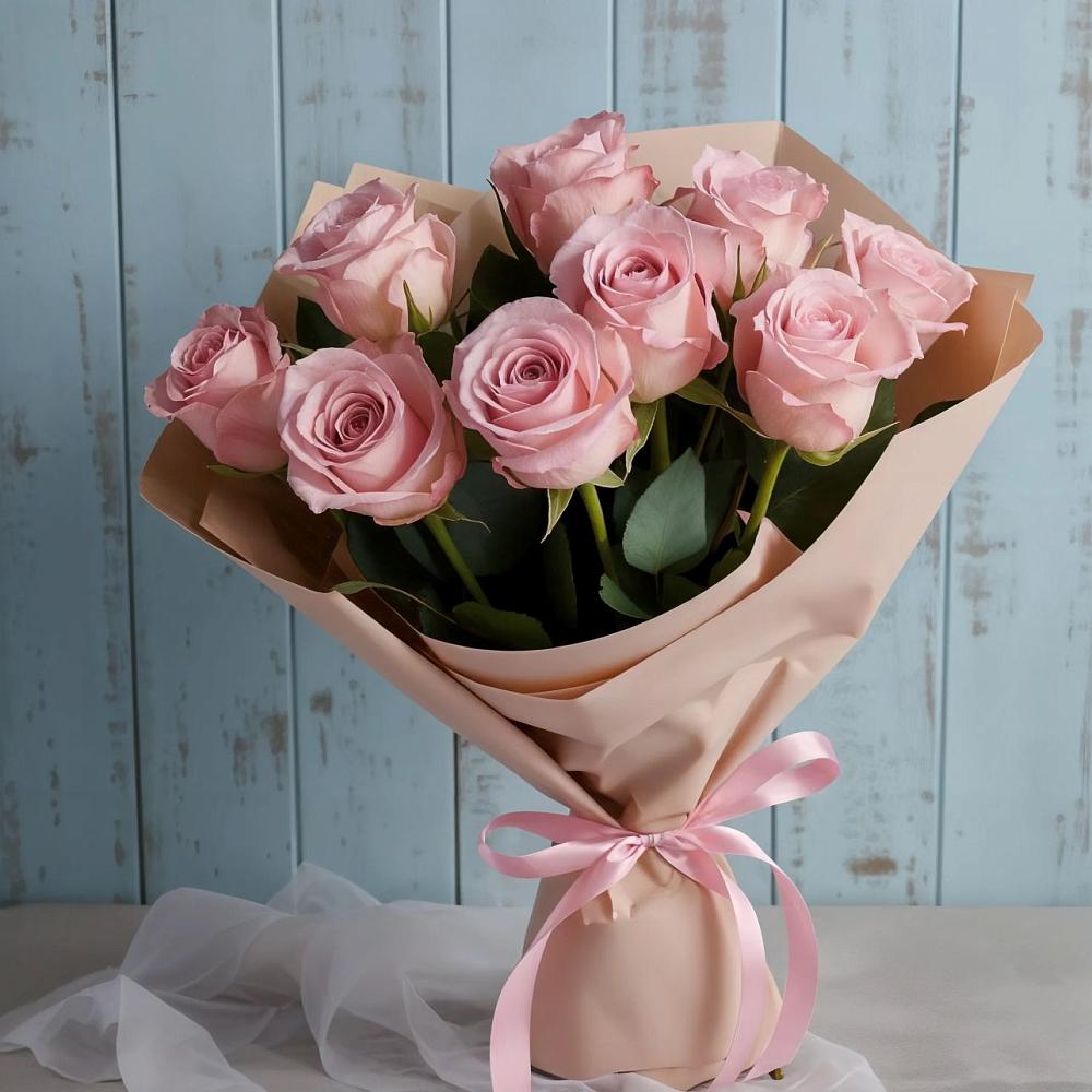 Букет цветов из: Розы в Рождественской Хаве