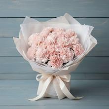 Букет цветов из:  Гвоздики #REPLACE_PRED# Рождественской Хаве