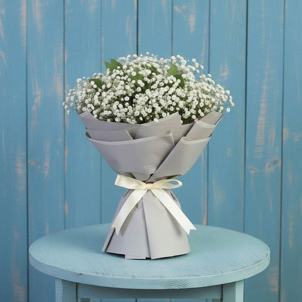 Букет цветов из: Гипсофила в Рождественской Хаве