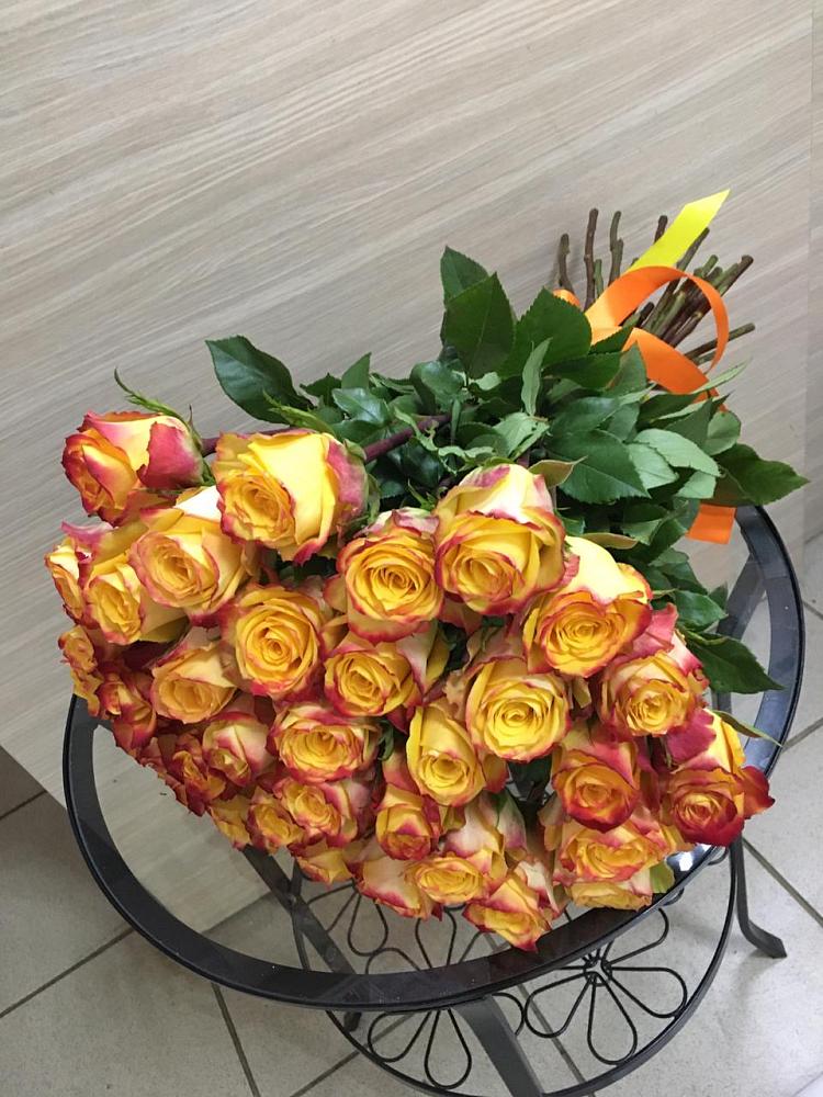 Букет Желтые розы в Рождественской Хаве