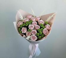 Букет цветов из:  Розы и Хризантемы в Рождественской Хаве