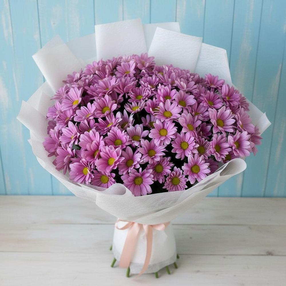 Букет цветов из: Хризантемы в Рождественской Хаве