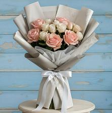 Букет цветов из:  Розы в Рождественской Хаве