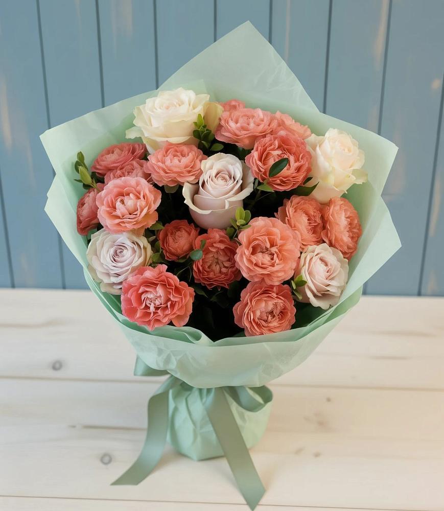 Букет цветов из: Розы в Рождественской Хаве