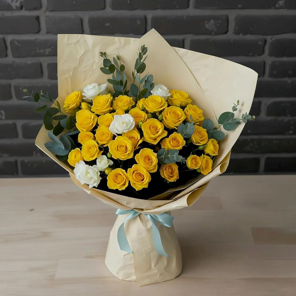 Букет цветов из: Розы в Рождественской Хаве