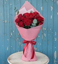 Букет цветов из:  Розы в Рождественской Хаве