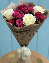 Букет цветов из:  Розы в Рождественской Хаве