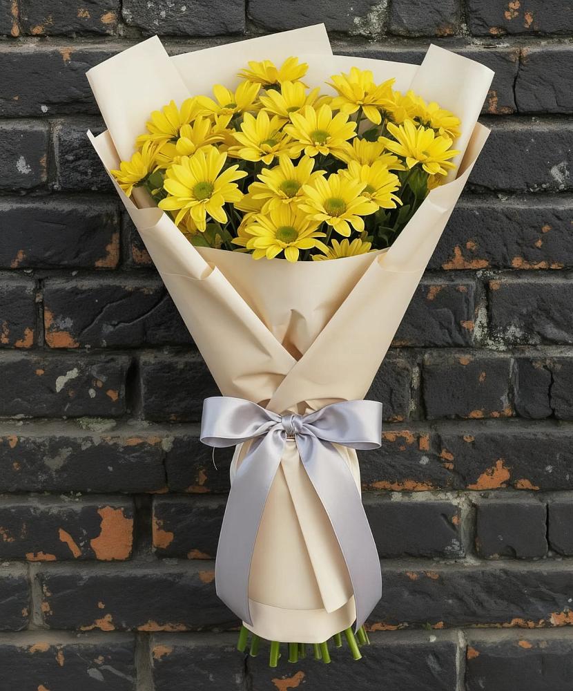 Букет цветов из: Хризантемы в Рождественской Хаве
