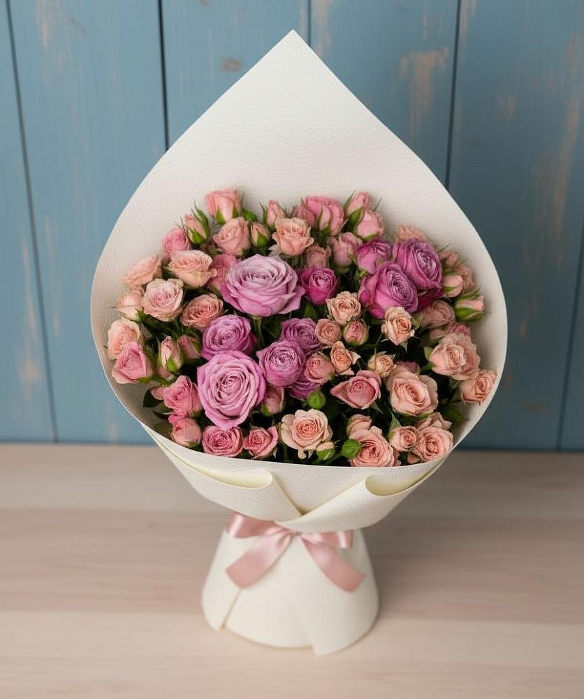 Букет цветов из: Розы в Рождественской Хаве