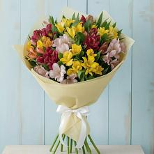 Букет цветов из:  Альстромерии в Рождественской Хаве