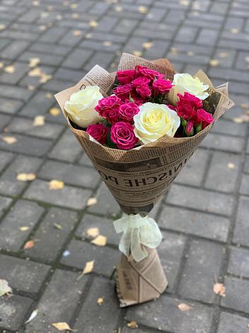 Букет цветов из: Розы в Рождественской Хаве