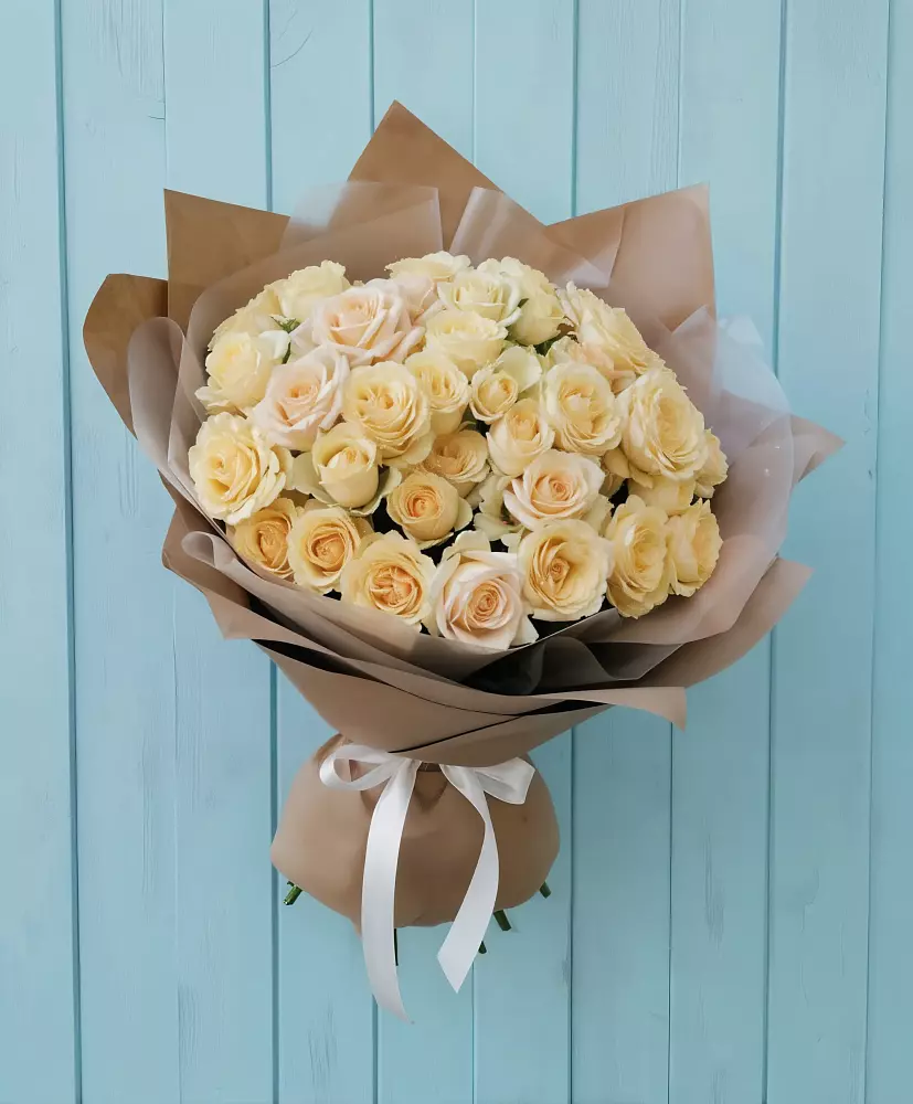 Букет Кремовое облако в Рождественской Хаве