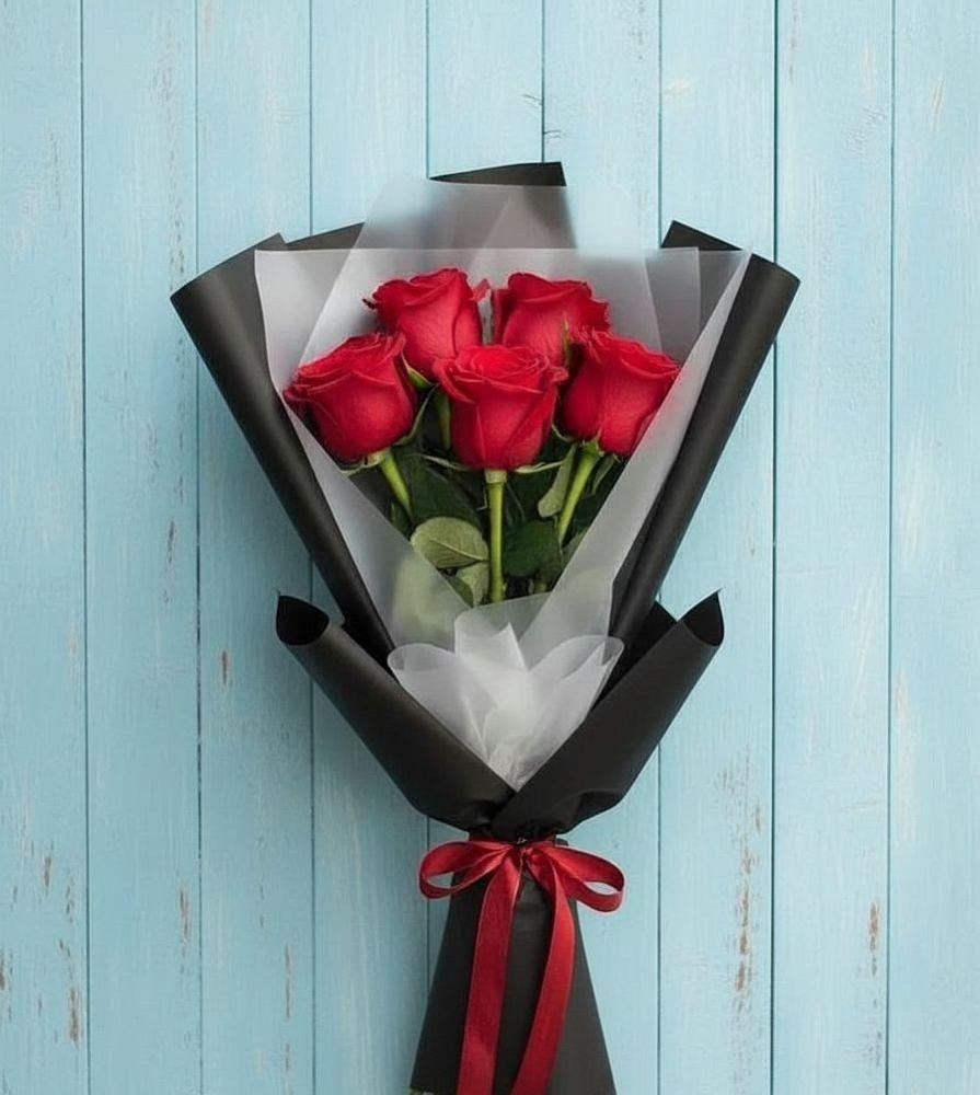 Букет цветов из: Розы в Рождественской Хаве