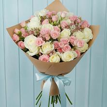 Букет цветов из:  Розы в Рождественской Хаве